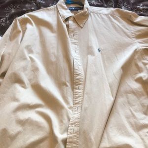 Polo Ralph Lauren shirt xl beige